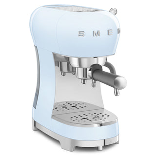 Smeg Blue Espresso Coffee Machine 50's ECF01PBEU