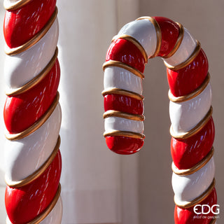 EDG Enzo De Gasperi Decorazione Candycane H122 Cm