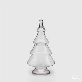 EDG Enzo De Gasperi Container Pine Glass Vase H40 D20cm