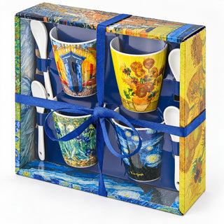 Enesco Set 4 Tazze Van Gogh
