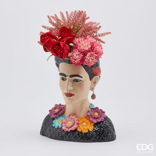 Enzo de Gasperi Frida Kahlo Keramikvase H34 cm