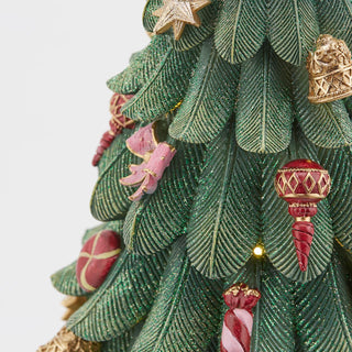 EDG Enzo de Gaspery Albero di Natale Poly con Led E Musica H60 cm