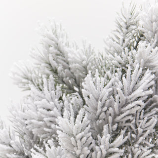EDG Enzo De Gasperi Christmas Wreath Snowy West Pine D46 cm