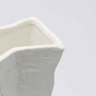 EDG Jarrón de cerámica de mármol Enzo De Gasperi Alt. 30 cm