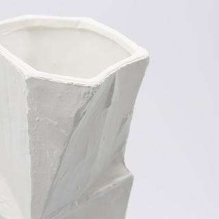 EDG Enzo De Gasperi Marble Ceramic Vase H41 cm