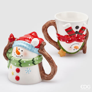 EDG Enzo De Gasperi Santa Claus Hope Christmas Mug H12 cm