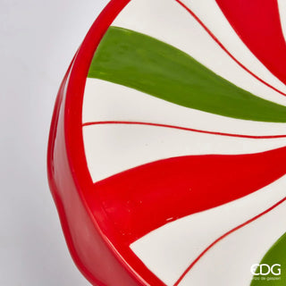 EDG Enzo De Gasperi Alzata Natalizia Piccola Candy D19 cm
