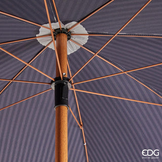 EDG Enzo de Gasperi Sombrilla de exterior con flecos Al. 1,83 m