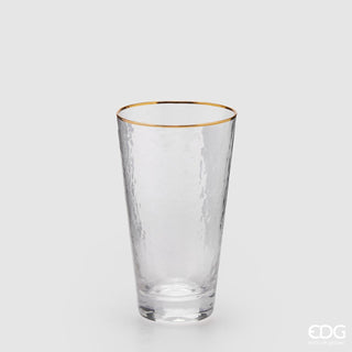 EDG Enzo De Gasperi Set of 6 Goldrim Glasses 490 ml