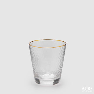 EDG Enzo De Gasperi Set of 6 Goldrim Glasses 350 ml