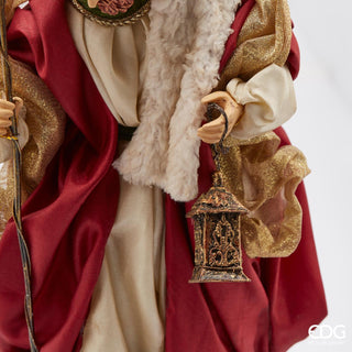 EDG Enzo De Gasperi Nativity in Fabric H 36 cm