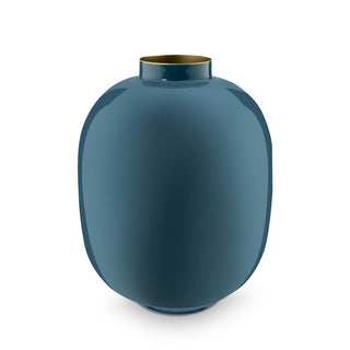 Pip Studio Metal Vase 32 cm Blue