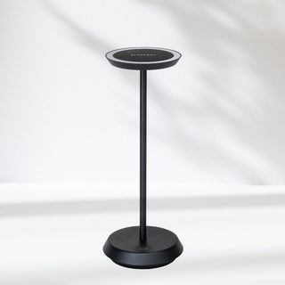 Lámpara de mesa inalámbrica recargable Blackout Flaat Black