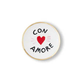 Bitossi Home Piatto Con Amore D17 cm in Porcellana
