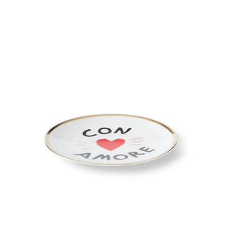 Bitossi Home Piatto Con Amore D17 cm in Porcellana