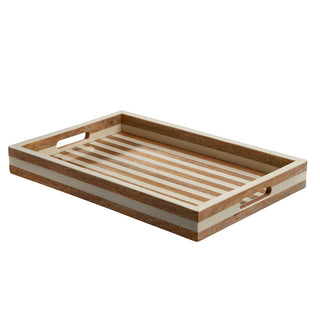 Galbiati Tablett Remember Me 45x30x5 cm aus Holz