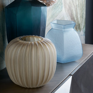 Galbiati Vaso Immenso in Vetro H27 cm Sabbia