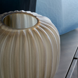 Galbiati Vaso Immenso in Vetro H27 cm Sabbia