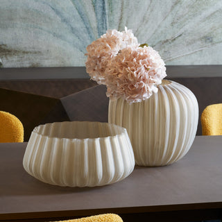 Galbiati Vaso Immenso in Vetro H27 cm Sabbia