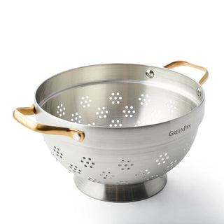 GreenPan Set 3 Pezzi Pastaiola Padova con Coperchio Sky Blue