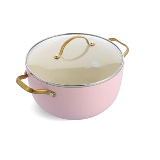 GreenPan Batteria di Pentole 10 Pezzi Padova Antiaderente Blush Pink