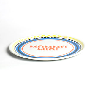 Bitossi Home Mamma Mia Pizza Plate D32 cm in Porcelain