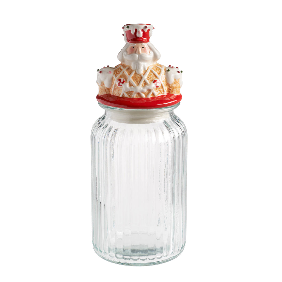 Galbiati Hänsel Nussknacker Weihnachtsglas 1300ml