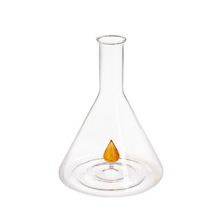 Galbiati Decanter con Goccia Lab 1200ml Ambra