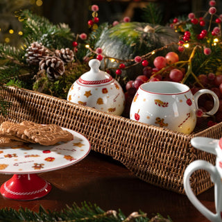 Weissestal Alzata Natalizia Sweet D28 cm in Porcellana