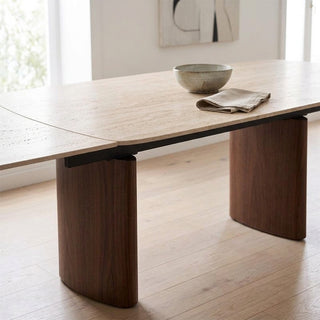 Andrea Bizzotto Mailis Ausziehtisch aus Feinsteinzeug 180 - 260 x 90 cm