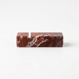 Le Gioie Poggia Posate in Marmo Rosso Francia 8.5 cm
