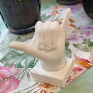 Amage Hand Ceramic Joy White
