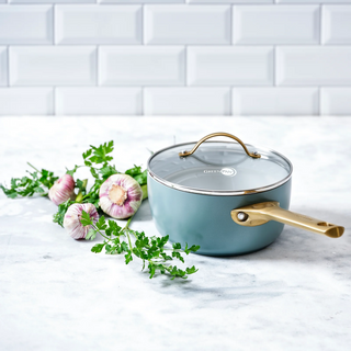 GreenPan Padova Casserole with Lid D18 cm Sky Blue