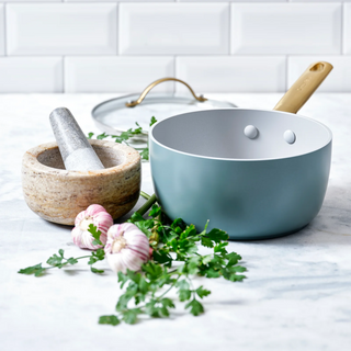 GreenPan Padova Casserole with Lid D18 cm Sky Blue