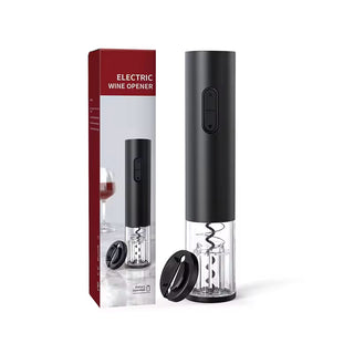 Abrebotellas eléctrico inalámbrico recargable USB negro