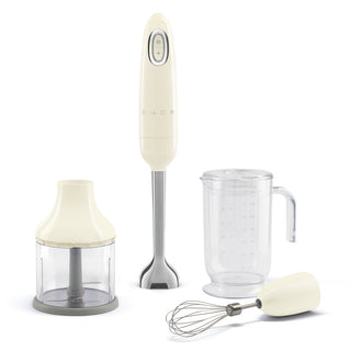 Smeg Immersion Blender Cream Kit Completo HBF22CREU