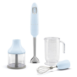 Smeg Frullatore ad immersione Azzurro Kit Completo HBF03PB