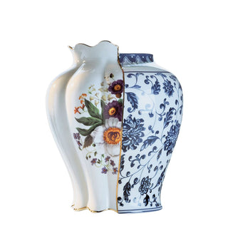 Seletti Hybrid Melania Vase in Bone China Porcelain H26 cm