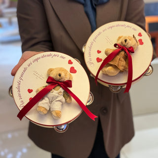 Madame Fioccò Tamburello Teddy Love Lei D18