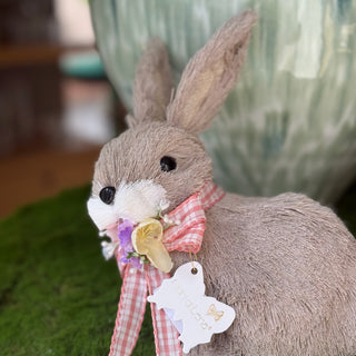 Fiori Di Lena Coniglietto Seduto con Decori H15