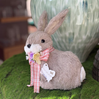 Fiori Di Lena Coniglietto Seduto con Decori H15