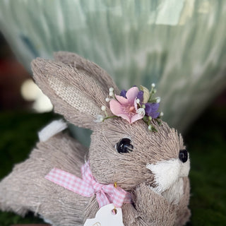 Fiori Di Lena Coniglietto Sdraiato con Decori H13