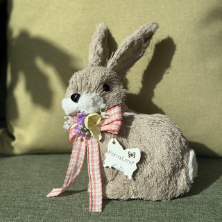 Fiori Di Lena Coniglietto Seduto con Decori H15