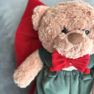 Die Joys-Bogenspitze aus rotem Samt, H130 m