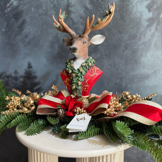 Die Joys-Bogenspitze aus rotem Samt, H130 m