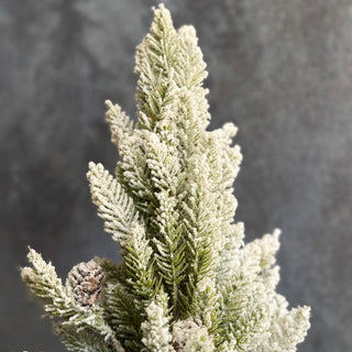 Fiori Di Lena Alberello Natalizio Profumato in Velluto Verde H45 cm