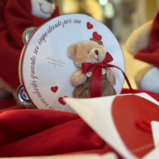 Madame Fioccò Tamburello Teddy Love Lei D18