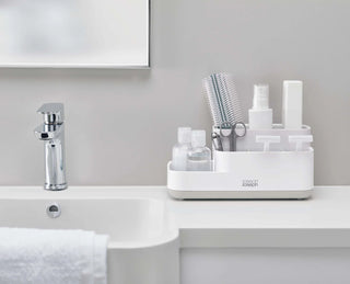 Joseph Joseph Portaoggetti da Bagno EasyStore™ Grigio Chiaro