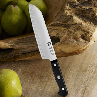 Zwilling Coltello Santoku Alveolato Gourmet 18 cm