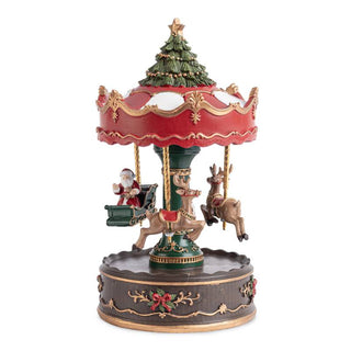Andrea Bizzotto Carillon Kiley Giostra con Renna H23 cm